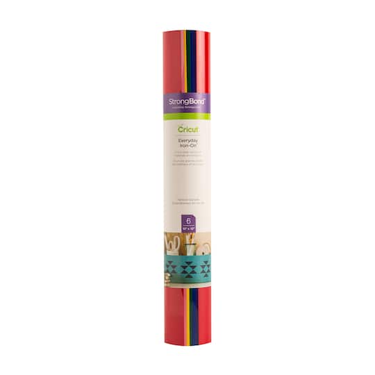 Cricut® Everyday Iron-On Sampler, Rainbow